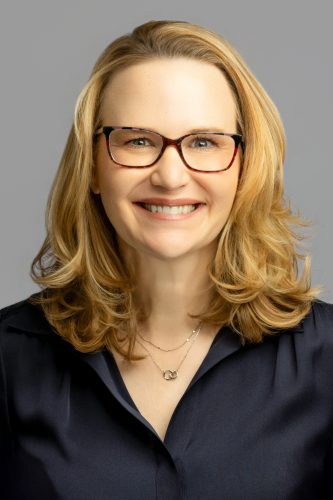 Headshot of Clarion Blue founder and CEO Ashley Pintaric